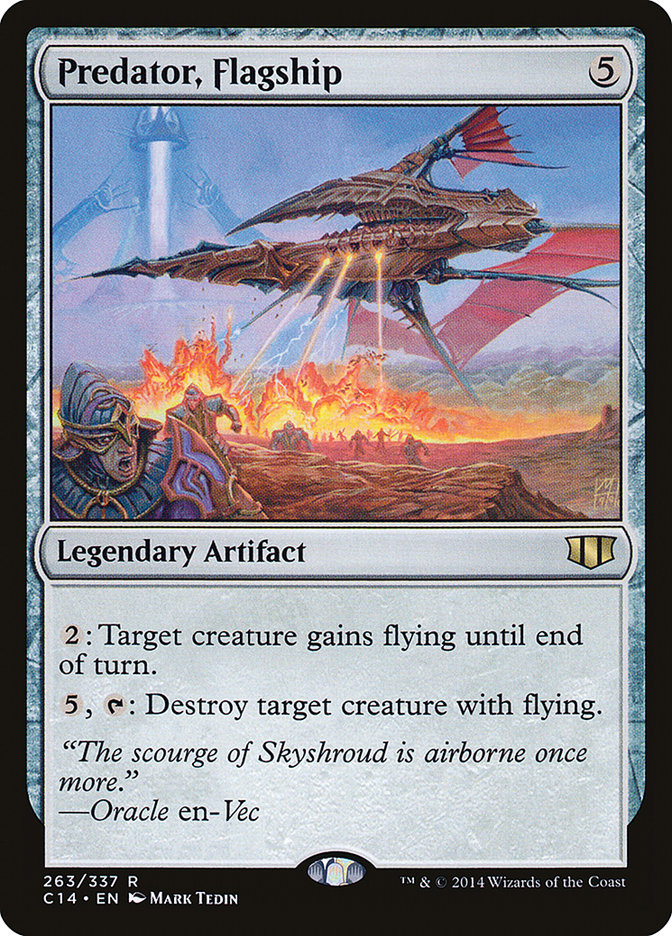 Predator, Flagship 263/337 (Commander 2014) 