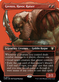 Grenzo, Havoc Raiser 677/451 (Commander Masters)  - Borderless