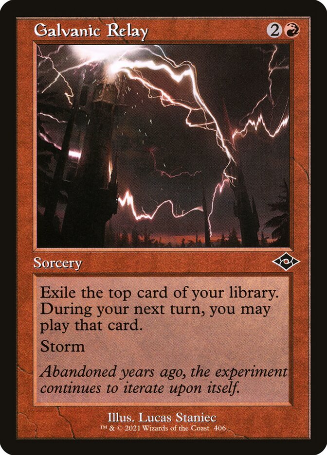 Galvanic Relay 406 (Modern Horizons 2)  - Foil