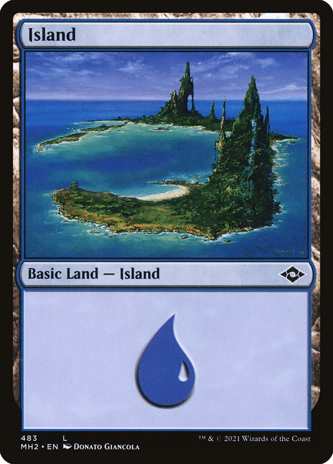Island 483 (Modern Horizons 2)  - Foil