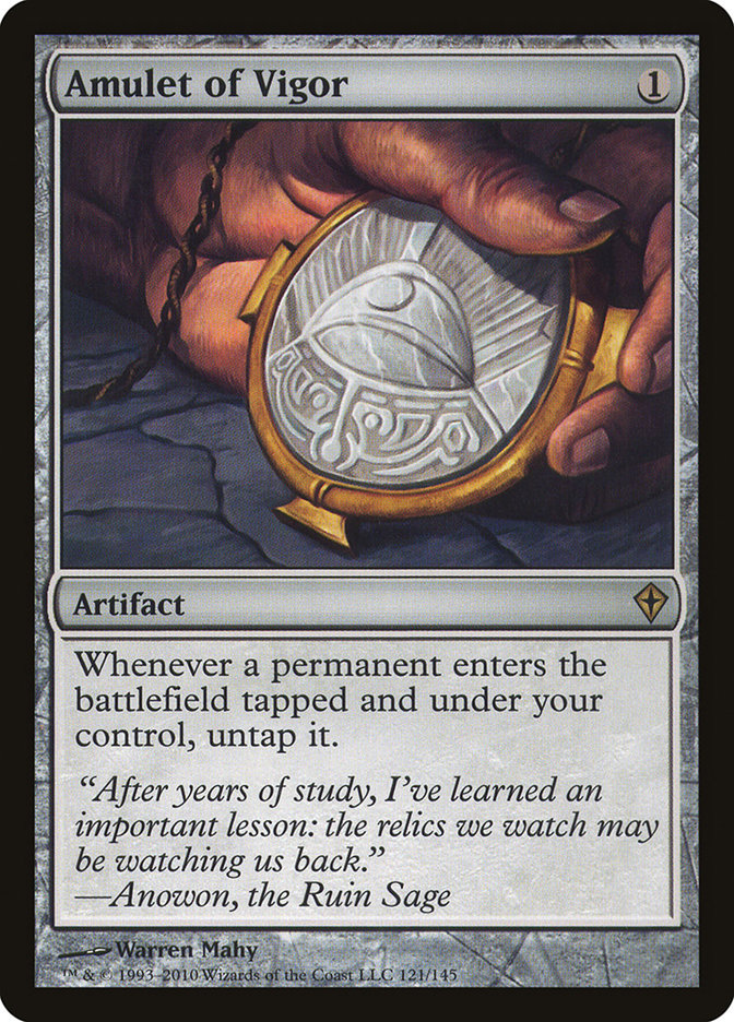 Amulet of Vigor 121/145 (Worldwake) 