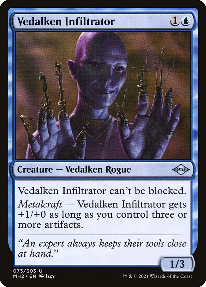 Vedalken Infiltrator 73 (Modern Horizons 2) 