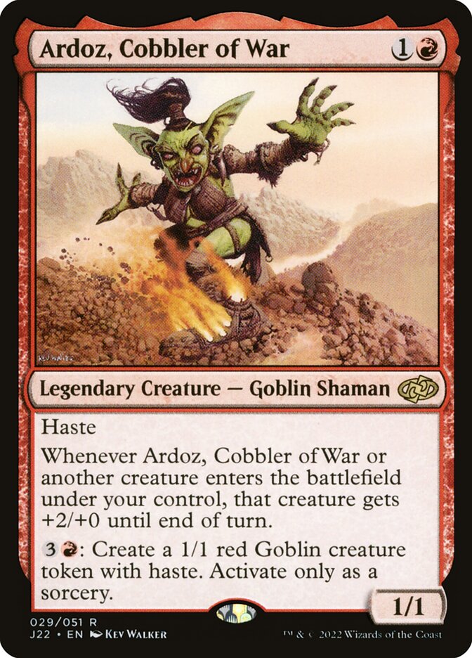 Ardoz, Cobbler of War 29 (Jumpstart 2022) 