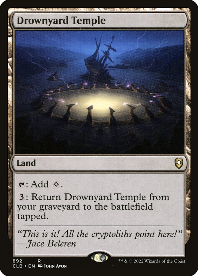 Drownyard Temple 892 (Commander Legends: Battle for Baldur's Gate) 