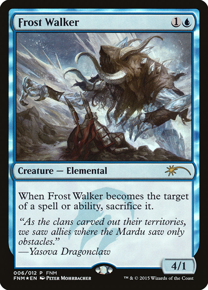 Frost Walker 6 (FNM Promos)  - Foil