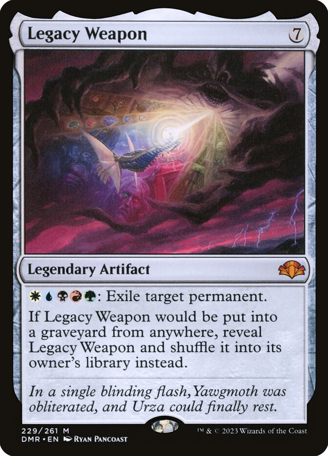 Legacy Weapon 229/261 (Dominaria Remastered)  - Foil