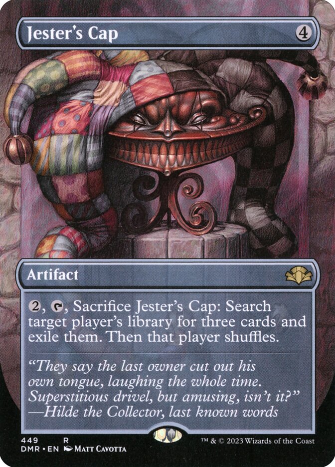 Jester's Cap 449/261 (Dominaria Remastered)  - Borderless