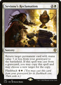 Sevinne's Reclamation 707 (Commander Legends: Battle for Baldur's Gate) 