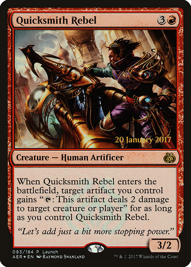 Quicksmith Rebel 93 (Launch Party & Release Event Promos)  - Foil