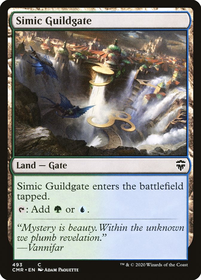 Simic Guildgate 493 (Commander Legends) 