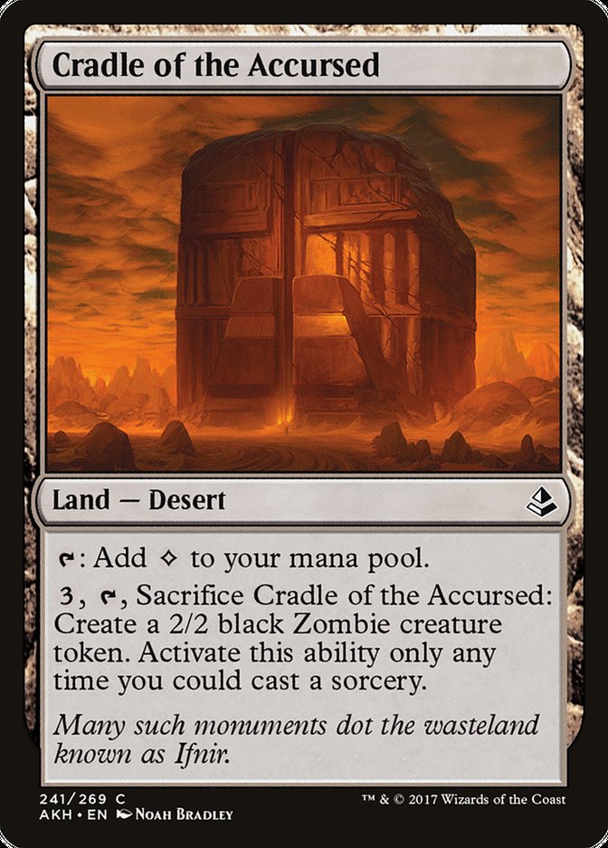 Cradle of the Accursed 241/269 (Amonkhet) 
