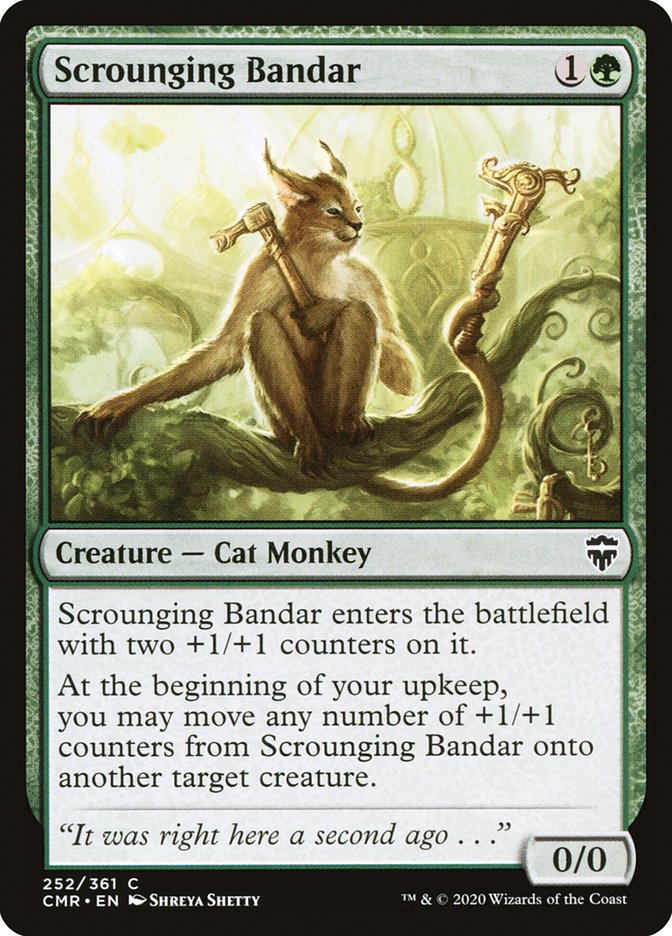 Scrounging Bandar 252 (Commander Legends)  - Foil