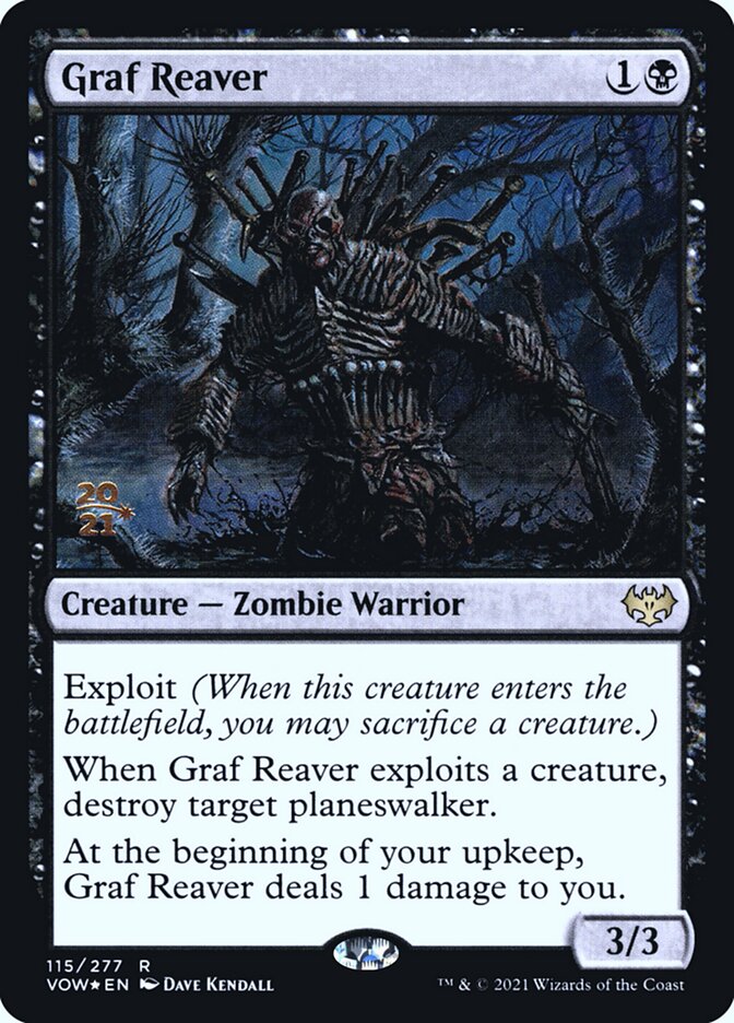 Graf Reaver 115s/137 (Prerelease Cards)  - Foil