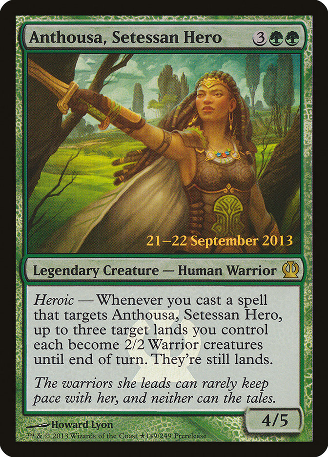 Anthousa, Setessan Hero 149★/10 (Prerelease Cards)  - PreRelease Foil