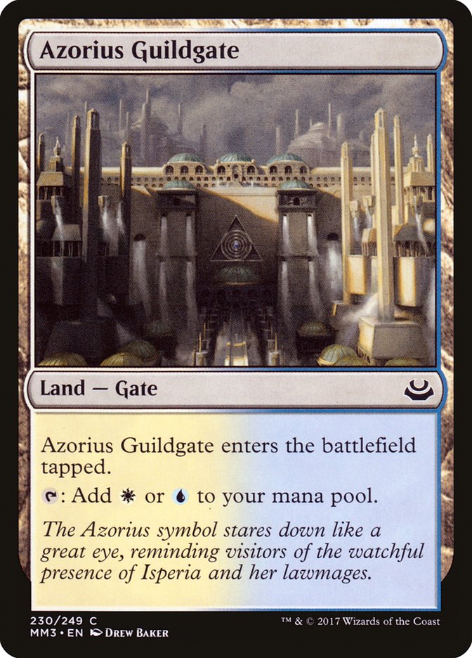 Azorius Guildgate 230 (Modern Masters 2017)  - Foil
