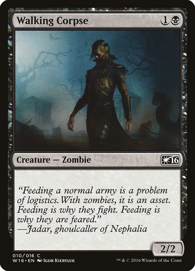Walking Corpse 10/16 (Welcome Deck 2016) 