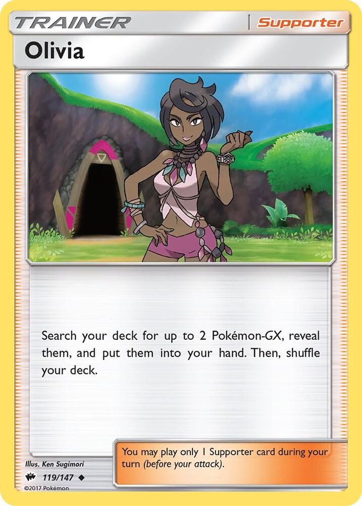 Olivia 119/147 (SM - Burning Shadows) 