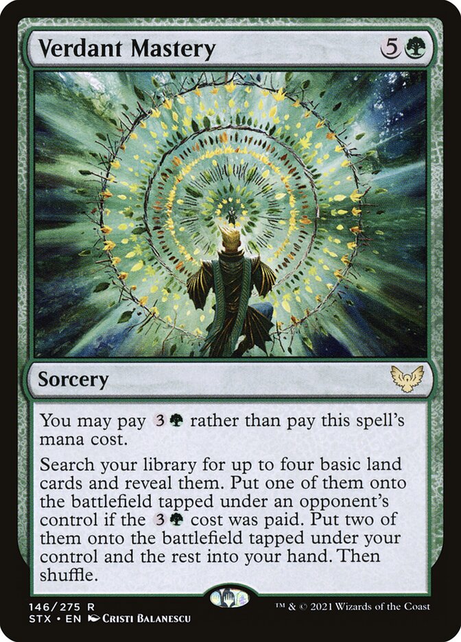Verdant Mastery 146 (Strixhaven: School of Mages)  - Foil