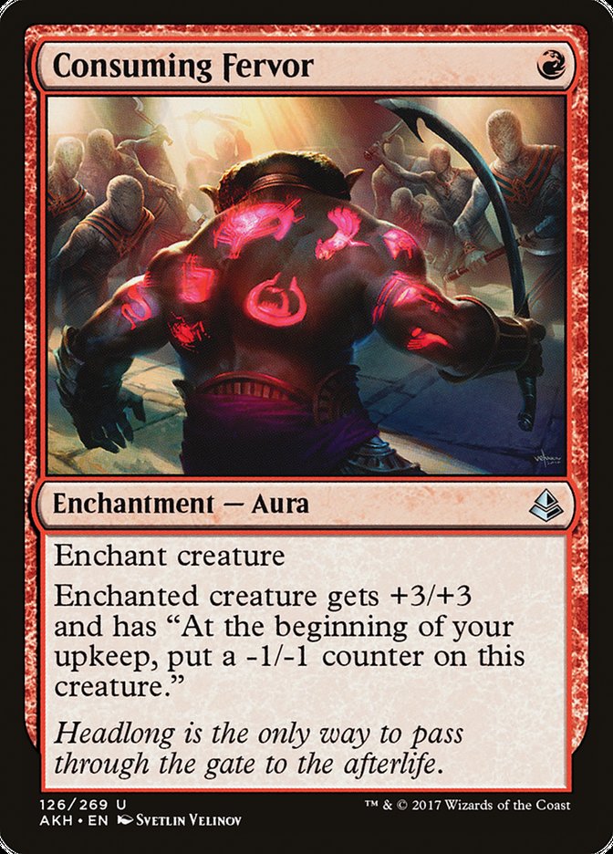 Consuming Fervor 126/269 (Amonkhet) 