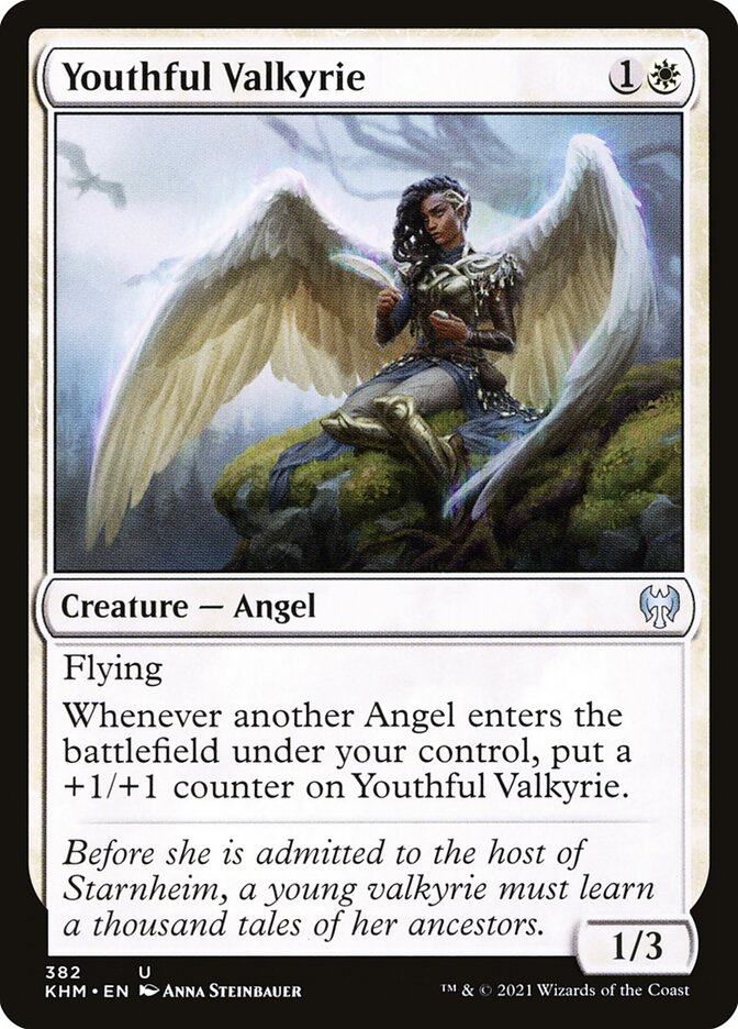 Youthful Valkyrie 382/285 (Kaldheim) 
