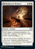 Reduce to Memory STX-25/5075 (The List Reprints) 