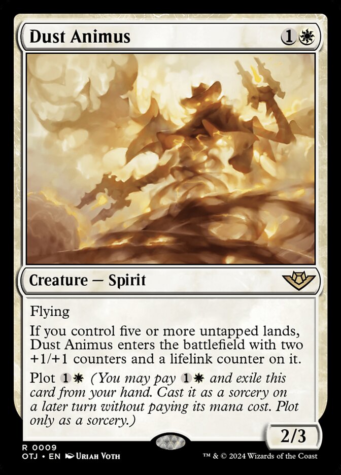 Dust Animus 9/286 (Outlaws of Thunder Junction)  - Foil