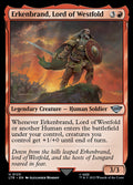 Erkenbrand Lord of Westfold 123 (Universes Beyond: The Lord of the Rings: Tales of Middle-earth)  - Foil