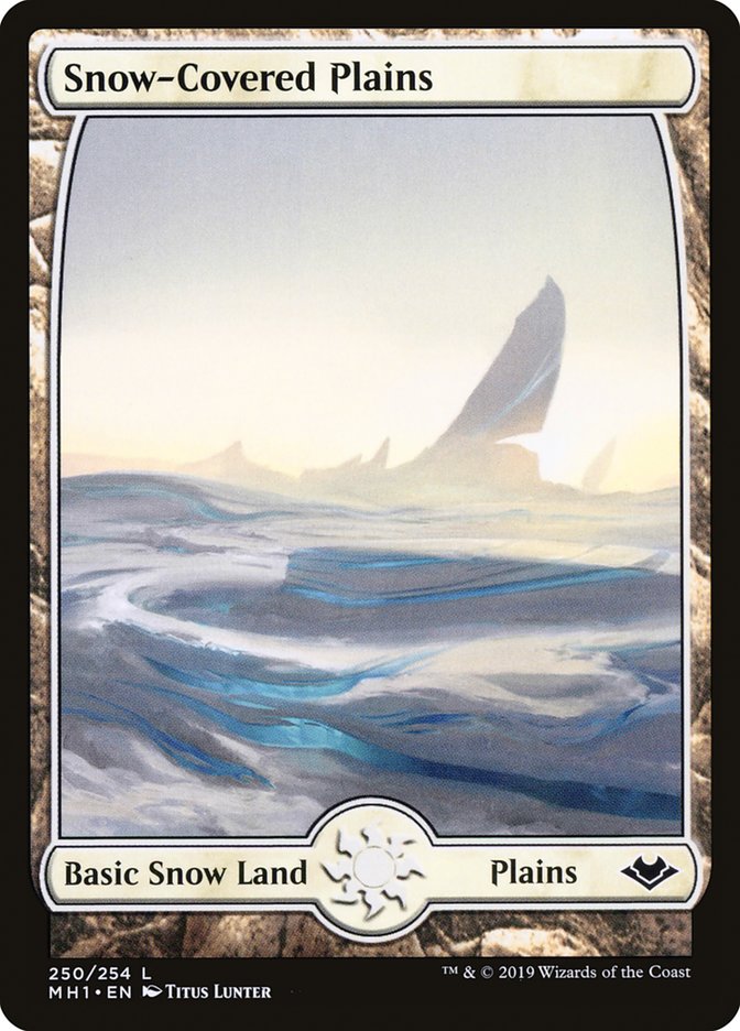 Snow-Covered Plains 250 (Modern Horizons) 