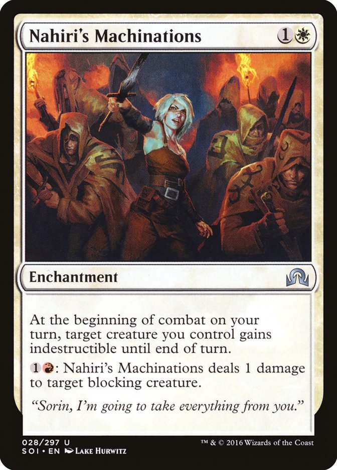 Nahiri's Machinations 28/297 (Shadows over Innistrad) 