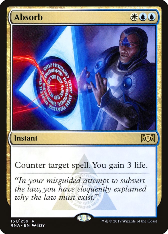 Absorb 151/259 (Ravnica Allegiance) 