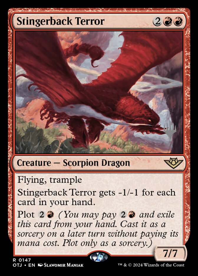 Stingerback Terror 147 (Promo Pack: Outlaws of Thunder Junction) 