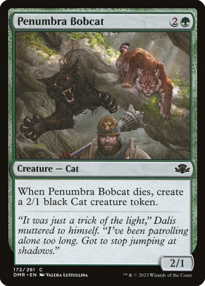 Penumbra Bobcat 172/261 (Dominaria Remastered)  - Foil