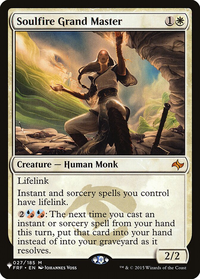Soulfire Grand Master FRF-27/5075 (The List Reprints) 