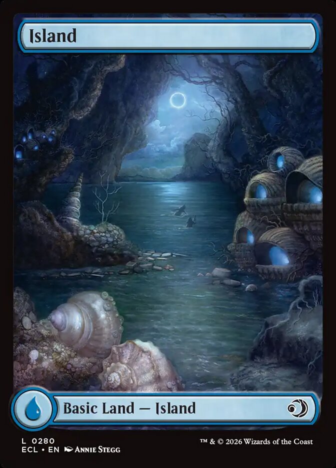 Island 0280 280 (Lorwyn Eclipsed)  - Full Art