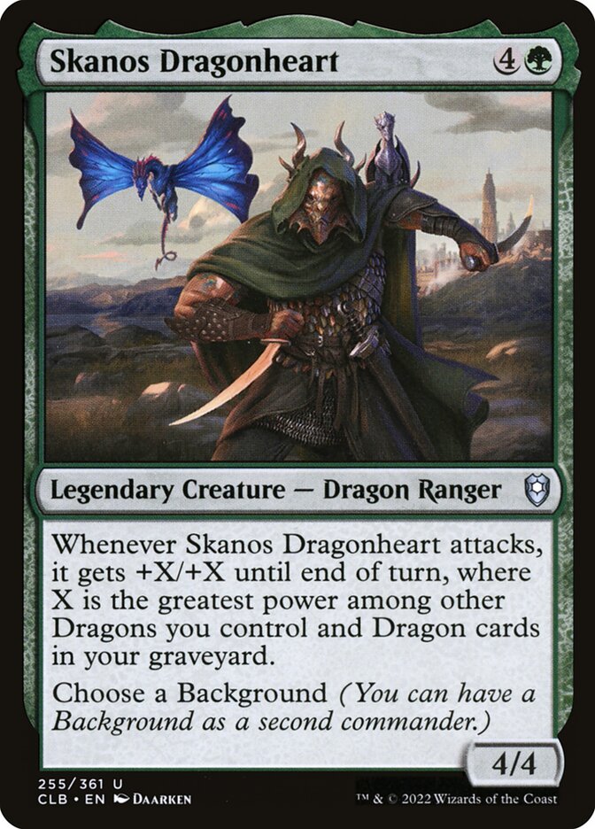 Skanos Dragonheart 255 (Commander Legends: Battle for Baldur's Gate)  - Foil