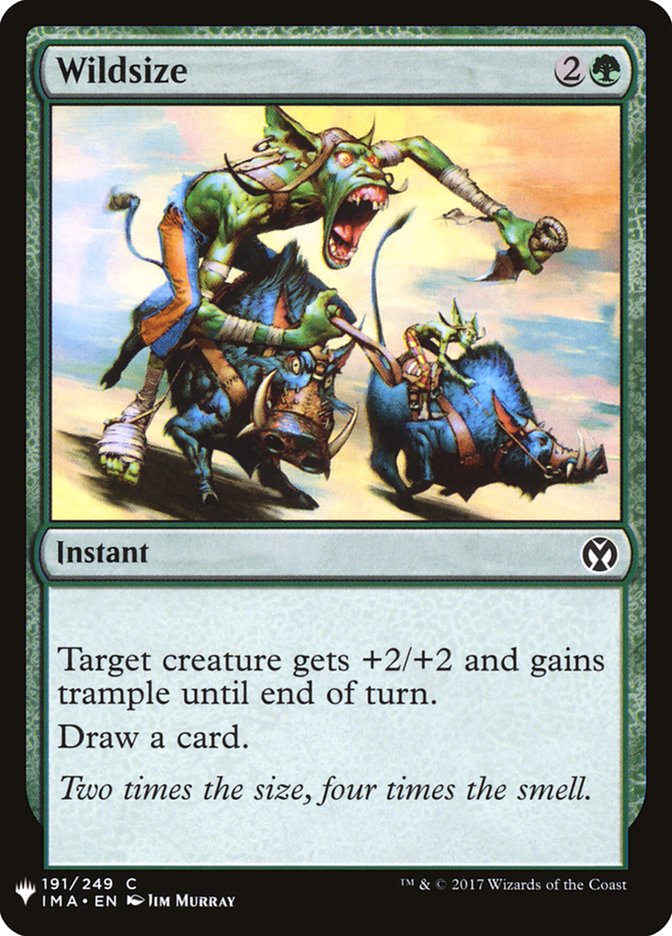 Wildsize IMA-191/5075 (The List Reprints) 