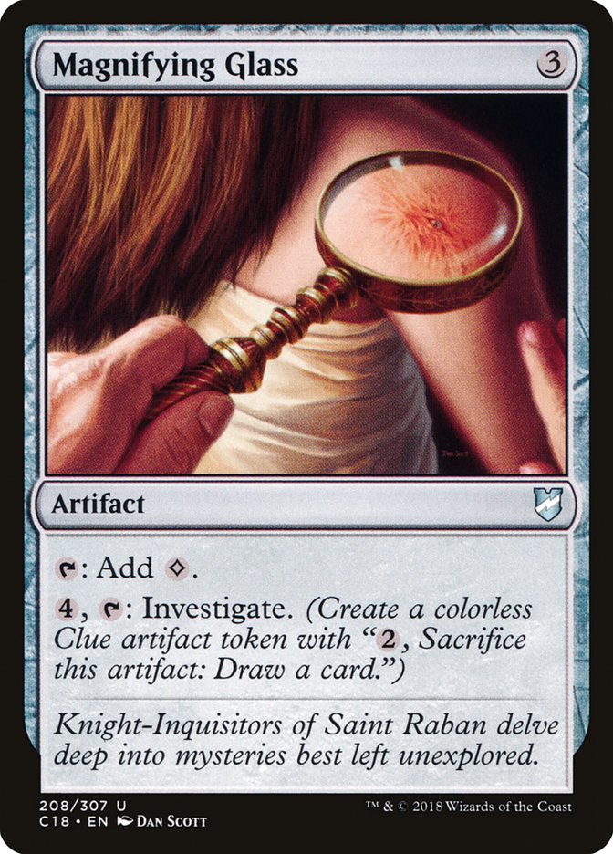 Magnifying Glass 208/307 (Commander 2018) 