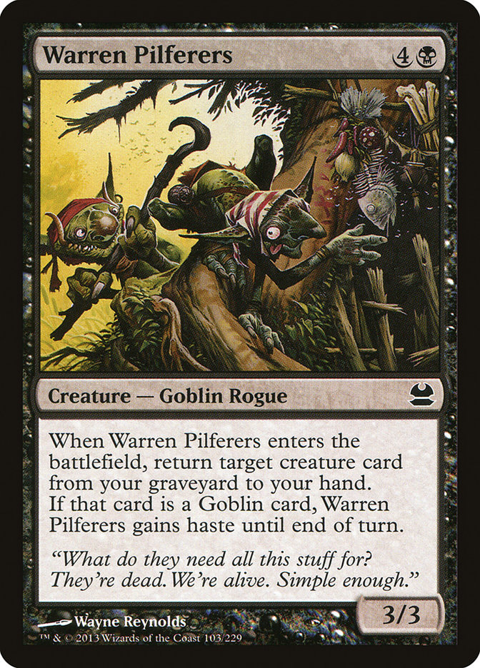 Warren Pilferers 103/229 (Modern Masters) 