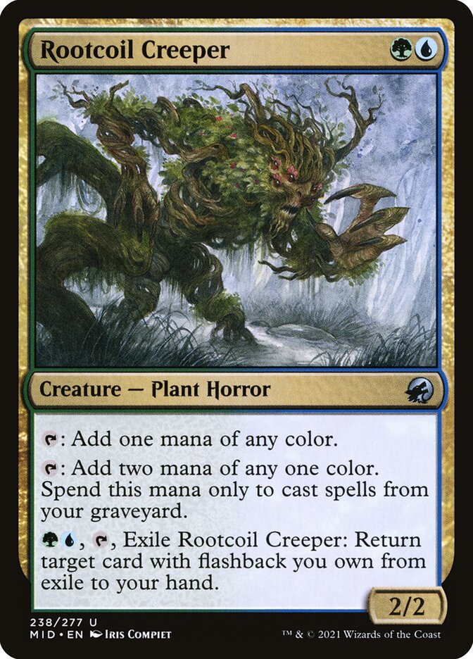 Rootcoil Creeper 238/277 (Innistrad: Midnight Hunt) 