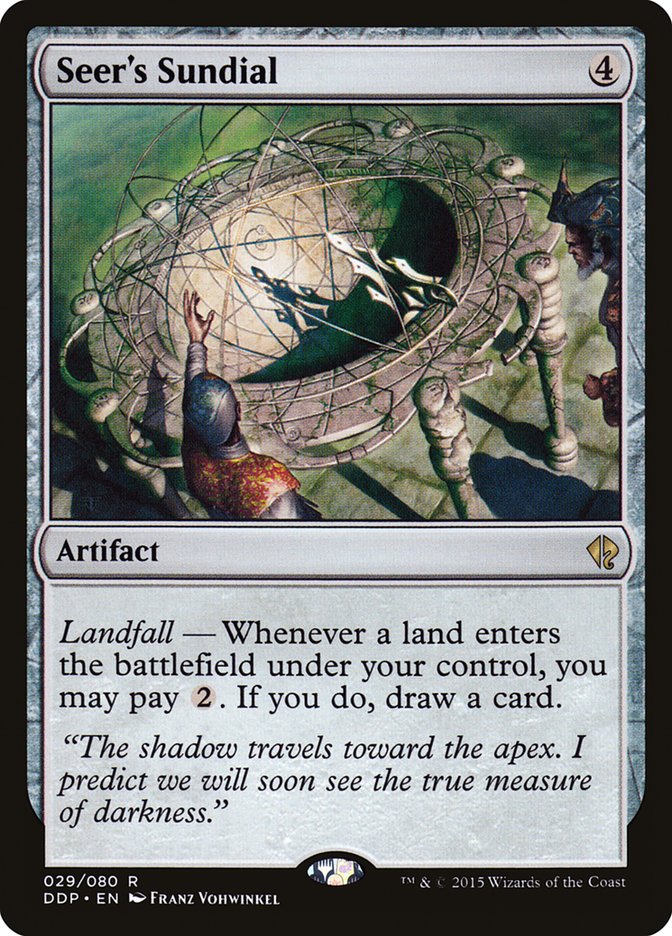 Seer's Sundial 29/80 (Duel Decks: Zendikar vs. Eldrazi) 