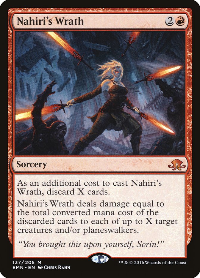 Nahiri's Wrath 137/205 (Eldritch Moon) 