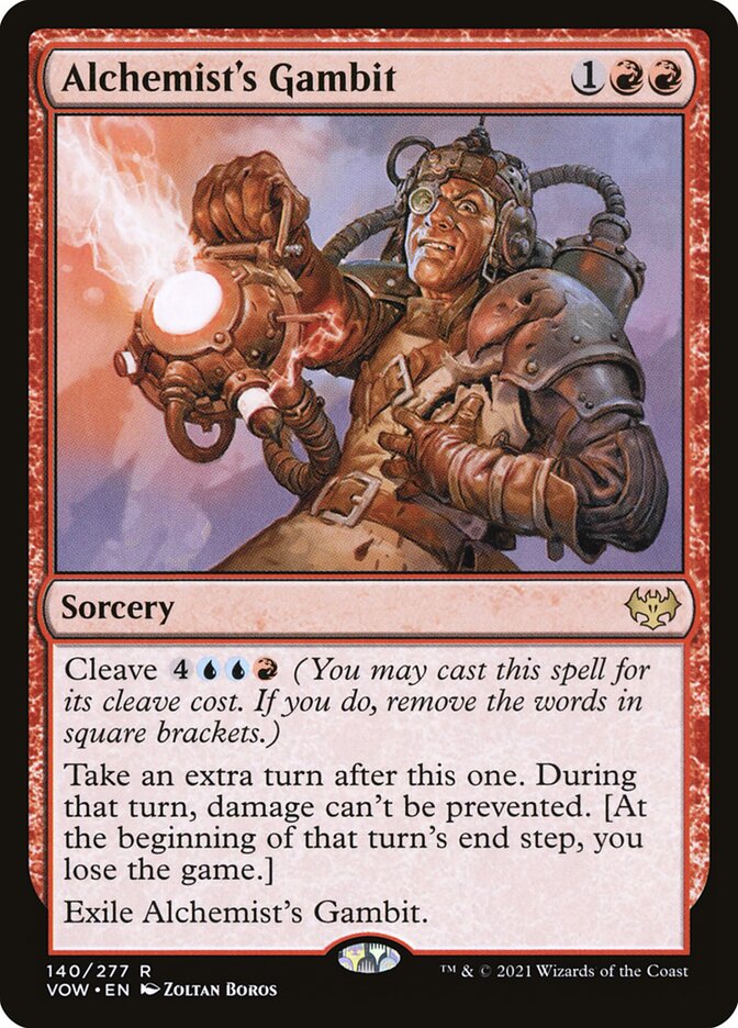 Alchemist's Gambit 140 (Innistrad: Crimson Vow) 