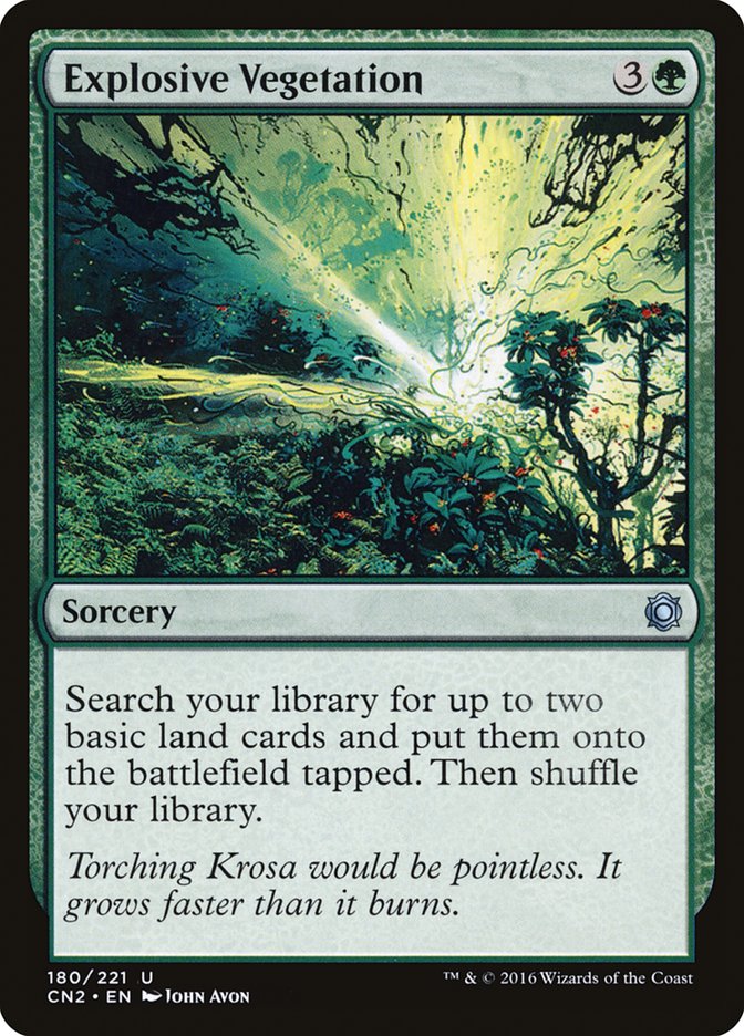 Explosive Vegetation 180/221 (Conspiracy: Take the Crown) 