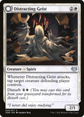 Distracting Geist // Clever Distraction 9 (Innistrad: Crimson Vow) 