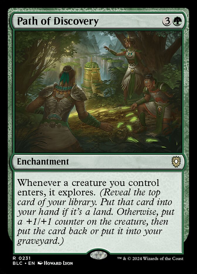 Path of Discovery 231 (Commander: Bloomburrow) 