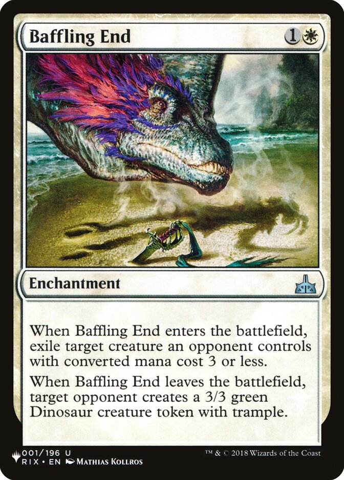 Baffling End RIX-1/5075 (The List Reprints) 