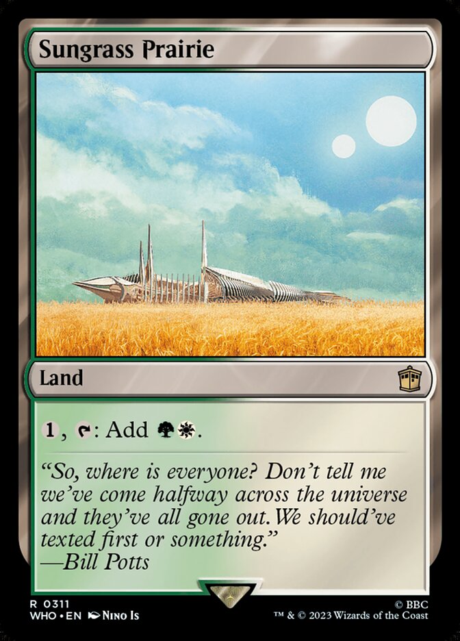 Sungrass Prairie 311/331 (Universes Beyond: Doctor Who) 