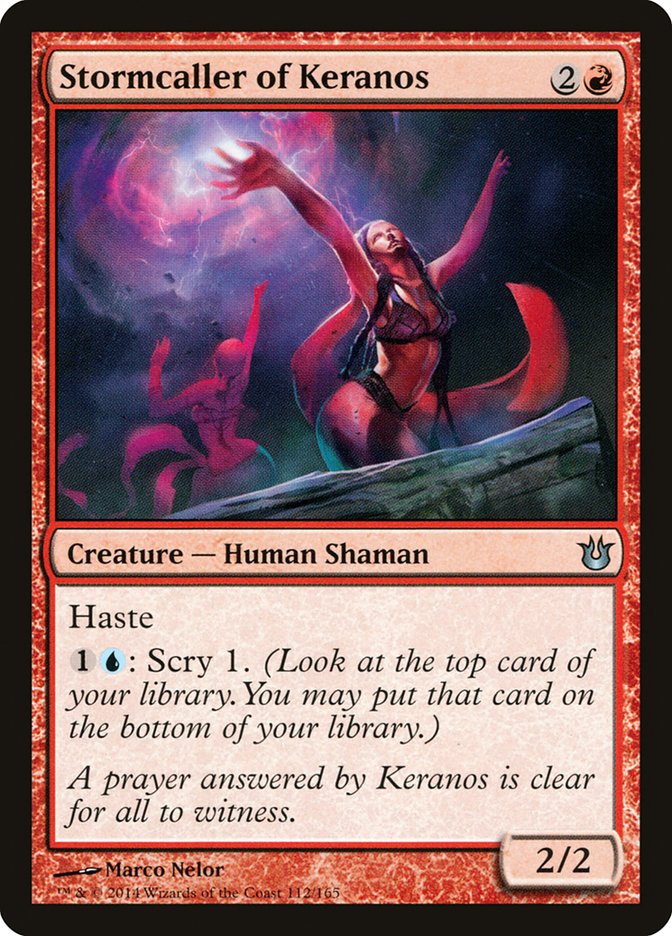 Stormcaller of Keranos 112/165 (Born of the Gods) 