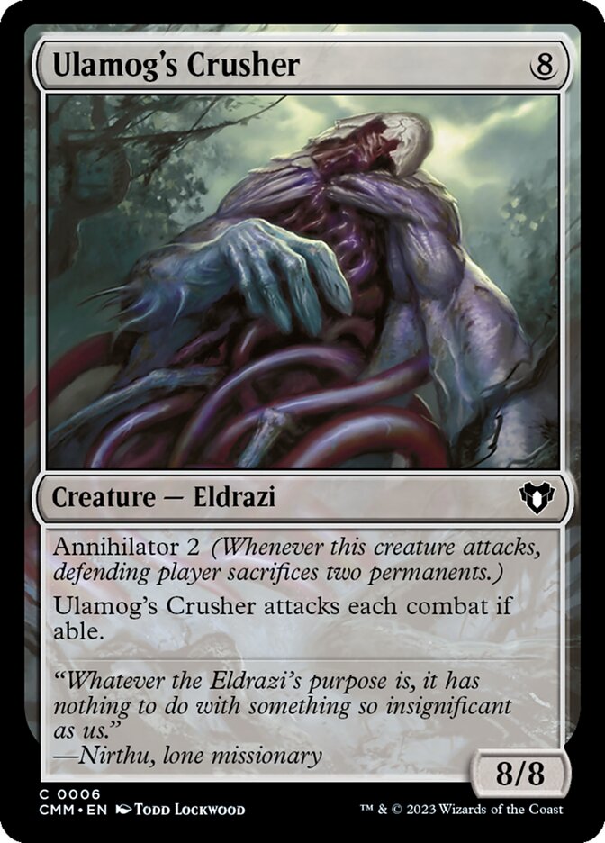 Ulamog's Crusher 6/451 (Commander Masters) 