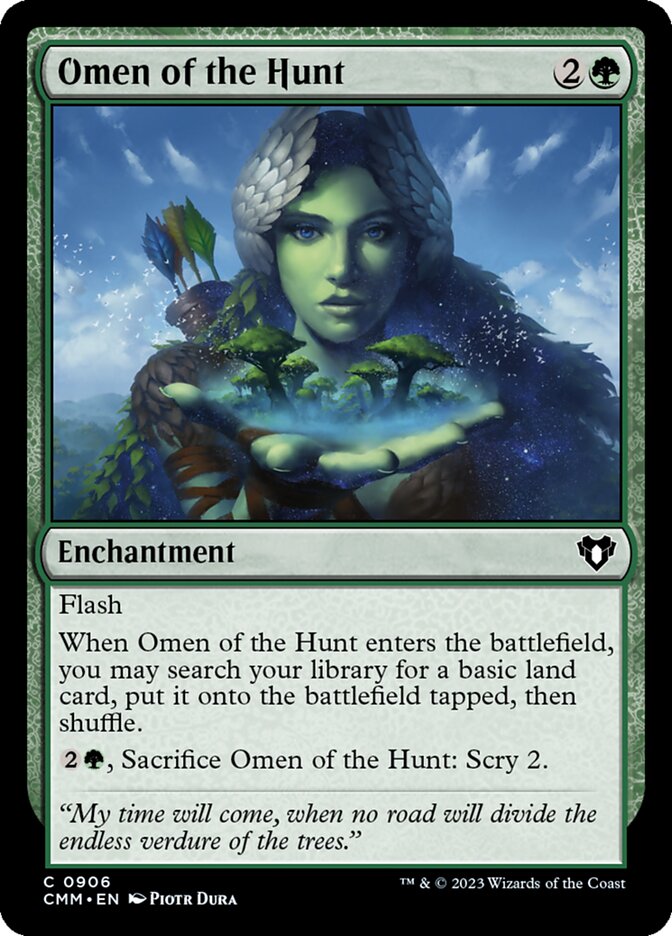 Omen of the Hunt 906/451 (Commander Masters) 